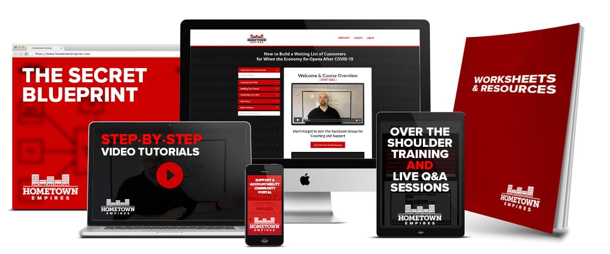 Photo of the course elements